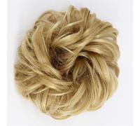 Moño Despeinado para Mujer Sintético Messy Bun Donut Cola de caballo Extensiones cabello Bollo pelo con banda goma elástica for mujeres Moño Postizo(22H27)