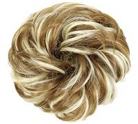 Moño Despeinado para Mujer Sintético Messy Bun Donut Cola de caballo Extensiones cabello Bollo pelo con banda goma elástica for mujeres Moño Postizo(6H613)