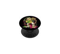 Mono Divertido Safari Amante de la Naturaleza Amante de los PopSockets PopGrip Adhesivo