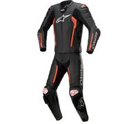 Mono Divisible Alpinestars Missile V2 Negro y rojo fluor 60
