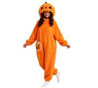 Mono Enterizo de Calabaza Pijama Suave y Cómodo Usable