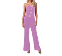 Mono Enterizo Deportivo Fiesta Fiestas Tirantes Pantalon Juveniles Premamá Ir Blanca Estan Bordado Celeste Pamela Especial Informal Gordita Bootcut Arreglados Floreados Plateados