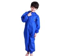 Mono Impermeable Para NiñOs Puddle Suit Con Detalles Reflectantes Conjunto De Mono Impermeable Y PantalóN De Lluvia Para NiñOs Y NiñAs