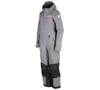 Klim Vailside Traje de moto de nieve de una pieza para mujer, gris-rosa, tamaño S
