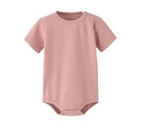 Mono Mameluco para Bebé Recién Nacido Ropa de Abrigo Gatear Infantil Pijama Bebe Algodón Sólido Cómodo 1 PCS Body Regalo 0-24 Meses