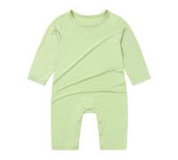 Mono Mameluco para Bebé Recién Nacido Ropa de Neutral Niño abrigo Gatear Infantil Bebe Algodón con Cuello Redondo suave Regalo 0-24 Meses
