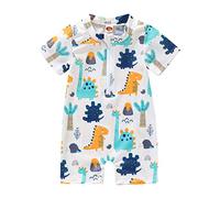 Mono Mameluco para Bebé Recién Nacido Ropa de Neutral Niño Bebe Algodón con Cuello Redondo Pelele Bodysuit Outfit 1 PCS Body Primavera Otoño