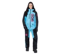 §Mono con Aislamiento Mujer FXR Recruit F.A.S.T. Negro-Cielo-Azul-Rosa Eléctrico§