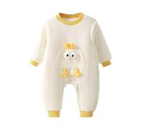 Mono para bebés, niños y niñas, Forro Polar Grueso, Ideal para Invierno, cómodo y abrigado, Mantener los pies Calientes, Tallas 1-18 Meses, con Patucos.