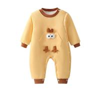 Mono para bebés, niños y niñas, Forro Polar Grueso, Ideal para Invierno, cómodo y abrigado, Mantener los pies Calientes, Tallas 1-18 Meses, con Patucos.