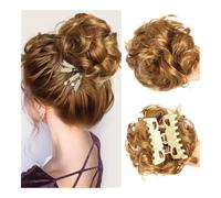 Moño para el cabello, Pinza for moño segura for mujer: accesorio voluminizador for recogidos y for fiestas Moldes para hacer moños para el cabello(Yellow)