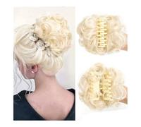 Moño para el cabello, Pinza for moño segura for mujer: accesorio voluminizador for recogidos y for fiestas Moldes para hacer moños para el cabello(White gold)