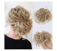 Moño para el pelo, Coleteros elásticos for moños despeinados, accesorios for el cabello for mujeres y niñas,para uso diario(Bleach Blonde)