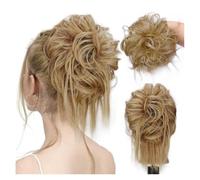 Moño para el pelo, Coleteros elásticos for moños despeinados, accesorios for el cabello for mujeres y niñas,para uso diario(Honeyed Blonde)