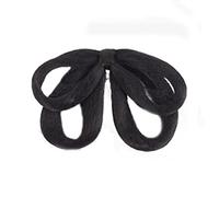 Moño para mujer Chino Antiguo Tradicional Trenzas de pelo negro Moño Sintético Hanfu Traje antiguo Cosplay Moño de pelo Princesa Moño de pelo Peluca de cosplay para mujeres Moño de pelo (Color : 01