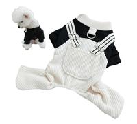 Mono para perros, pijama para cachorros, abrigos de invierno para cachorros | cálido y definitivo para disfrutar de la libertad de movimiento, mono para perros pequeños y medianos