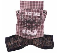 Mono para perros "Punky Rock" de DoggyDolly marrón, 70% Dto.