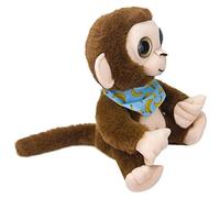 Mono Parlante Muñeco de Peluche Juguete Interactivo Mono de Dibujos Animados Suave para Niños Regalo 15 Cm * 13 Cm * 18 para Más de 3 Niños (#64)