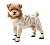 Mono Perruno,Disfraz Elástico para Mascotas con Anilla En D Y Correa Ajustable - Mono Perruno Impermeable - para Desplazamientos Diarios, Paseos Al Aire Libre, Viajes, Camping Y Aventuras De Verano