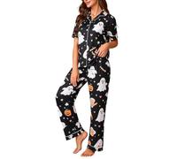 Mono Pijama Navidad Mujer Camisones Sexis Camisolas Completas Mama Abuelas Gato Halloween Talle Animal Aesthetic Puños Tela Adulta Oversize Animadas Economicas Negras Feos Verdes