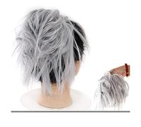 Moño Postizo de Pelo Messy Bun Hair Piece Tousled Updo Scrunchies Hair Bun Hairpiece Extensiones de moño sintético Fluffy Scrunchy Chignon con banda de goma elástica for mujeres Cabello Extensiones (