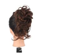 Moño Postizo de Pelo Messy Hair Bun Postizo for mujer Clip en garra Piezas de cabello Sintético Wave Curly Chignon Super Long Tousled Updo Hair Bun Extensiones for uso diario Cabello Extensiones (Col