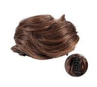 Moño Postizo de Pelo Pinza de garra sintética Chignon Hair Bun Cat Ears Hair Donut Chignon Claw Clip en Messy Bun Mini Updo Extensiones Postizos for mujeres y niñas Cabello Extensiones (Color : 2M30