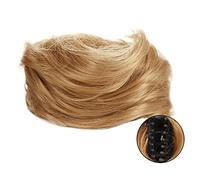 Moño Postizo de Pelo Pinza de garra sintética Chignon Hair Bun Cat Ears Hair Donut Chignon Claw Clip en Messy Bun Mini Updo Extensiones Postizos for mujeres y niñas Cabello Extensiones (Color : 103)
