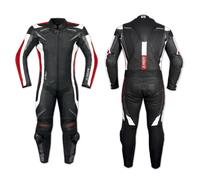 Mono profesionales perforadas Piel de la Moto protectores CE verano