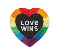 Mono-Quick 18113 Love wins - Parche termoadhesivo con diseño de corazón arcoíris