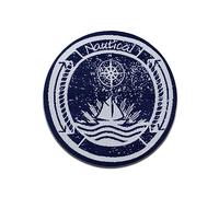 Mono-Quick Etiqueta náutica - Parches Termoadhesivos Bordados Aplique Para Ropa, Tamaño: 0 x 0 cm