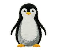 Mono Quick - Parche termoadhesivo para planchar (botellas de PET recicladas), color verde 12020 - Pingüino de peluche