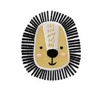 Mono-Quick Parche termoadhesivo para planchar, diseño de animales de león, 6,5 cm x 7,5 cm