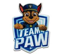 Mono-Quick Patrulla Canina Equipo Chase Parche Termoadhesivo 6,5 x 4,8 cm para Niños con Super Cachorros Perro Héroe Aventura, Ropa Coser Manualidades Regalo Idea
