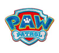 Mono-Quick Patrulla Canina Logo Parche Termoadhesivo 4,7 x 6,4 cm para Niños con Super Cachorros Perro Héroe Aventura, Ropa Coser Manualidades Regalo Idea