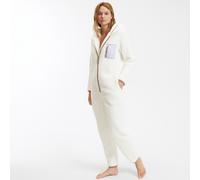 Mono tejido polar bolsillo en el pecho Mujer Talla 42/44. Color Blanco