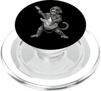 Mono Tocando La Guitarra Rock & Roll Monos Música Rockera PopSockets PopGrip para MagSafe
