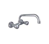 MONOBLOCK FREGADERA PARED (15 CM. ENTRE TOMAS) CAÑO ALTO EKO