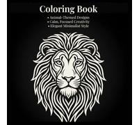 Monochrome Coloring Book One Color Coloring Book for Adults, Monochrome Coloring Book for Adults, Simple Coloring Book for Adults, Easy Coloring Book for Adults