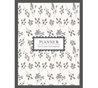 Monochrome Focus: A Minimalist Daily Planner: Undated B&W Daily Organizer for Focused & Mindful Living