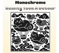 Monochrome Reality Took a Detour: 40 Groovy and Trippy Monochrome Worlds