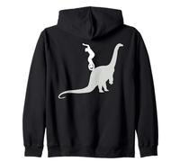 Monociclo, Bicicleta Monociclo, Dinosaurio, Circo, Monociclo. Sudadera con Capucha