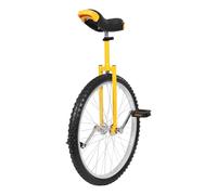 Monociclo de 24 pulgadas con sillín ajustable para fitness, equilibrio