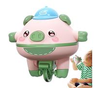 Monociclo de giroscopio, juguete de cuerda - Robots de equilibrio de cerdo | Juguete interactivo, juguete giroscopio, juguete divertido, juguete educativo, juguete novedoso para el desarrollo de