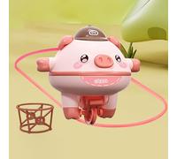Monociclo giroscopio - Juguete para caminar sobre la cuerda floja de cerdo | Juguete interactivo autoequilibrado para niños | Cerdo educativo de la novedad de la cuerda floja | Jugar Desarrollo de hab