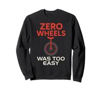 Monociclo Jinete Una Rueda Circo Balance Extreme Sport Humor Sudadera