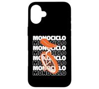 Monociclo Monociclistas Unicycle Monociclo Carcasa para iPhone 16 Plus