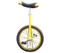 Monociclo, Monociclo Ajustable de aleación y Acero al manganeso | Multicolor 14,16,18,20 pulgadas: Deportes y entrenamiento al aire libre(Yellow,16)