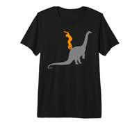 Monociclo Monociclo Ciclismo Bicicleta Artista Circo Dinosaurio Camiseta Premium