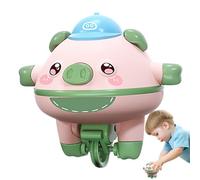 Monociclo Peonza Cerdito - Equilibrista Equilibrista Robot para Niños, Juego De Giroscopio Educativo para El Desarrollo De Habilidades para Niñas Niños con Kilometraje Estable Diseño Diver